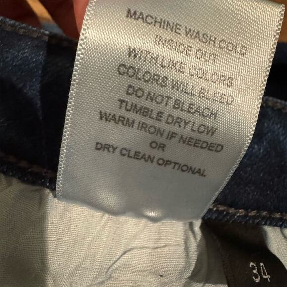 Flying Monkey High Rise Bootcut Jeans List Size 34" Measures 36" Inseam 29.5" - Picture 10 of 13